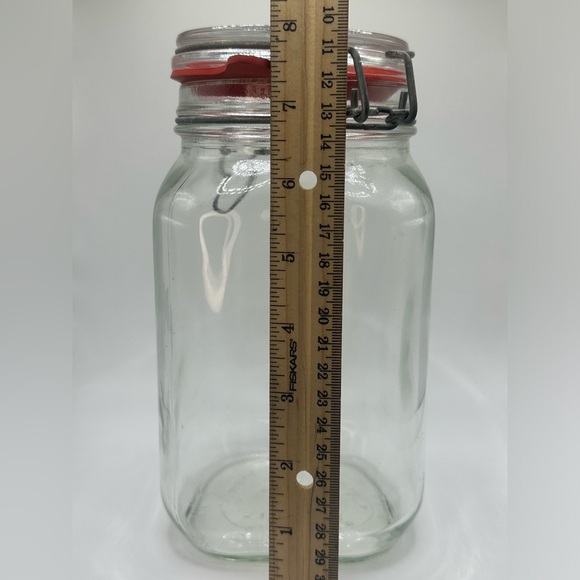 Kilner RAVENHEAD England 9" Glass Wireclosure Vintage Jar, England. 1.5L - Picture 1 of 4